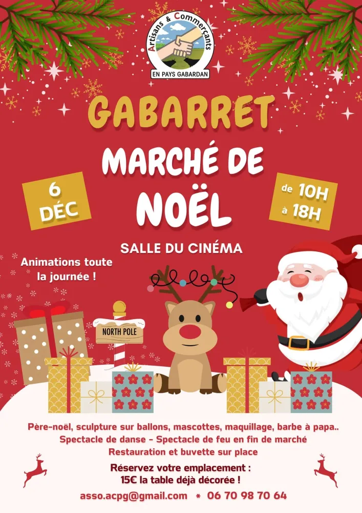 Marché de Noël à Gabarret — Marché de Noël