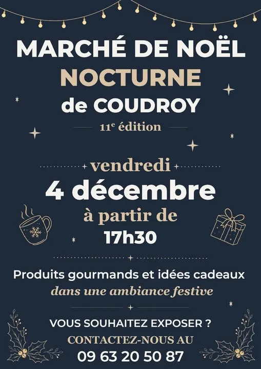 Marché de Noël à Coudroy — Marché de Noël