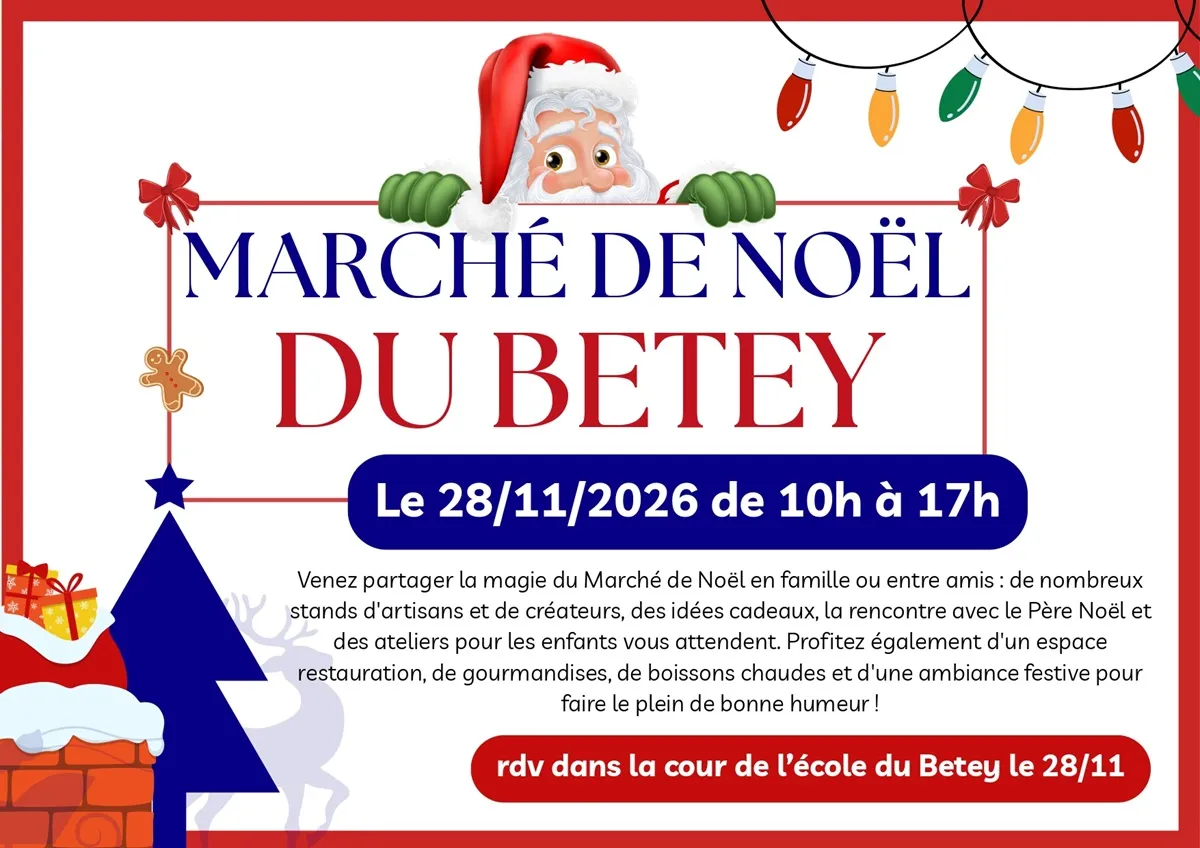 Marché de Noël à Andernos-les-Bains — Marché de Noël à l'école du Bétey