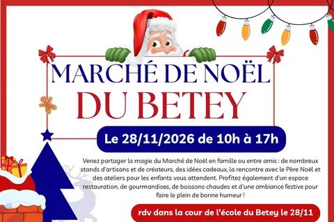 Marché de Noël à Andernos-les-Bains — Marché de Noël à l'école du Bétey