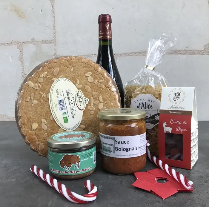 Marché de Noël à Angles-sur-l'Anglin — Le Bureau d’Information Touristique d’Angles-sur-l’Anglin fête Noël !