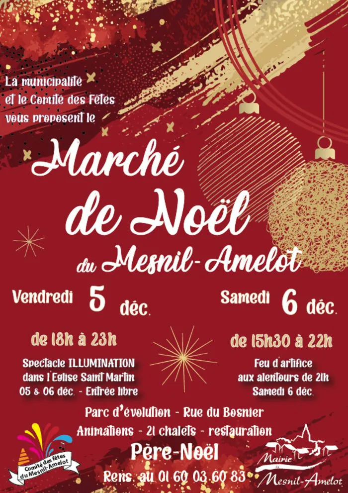 Marché de Noël à Le Mesnil-Amelot — Marché de Noël du Mesnil-Amelot