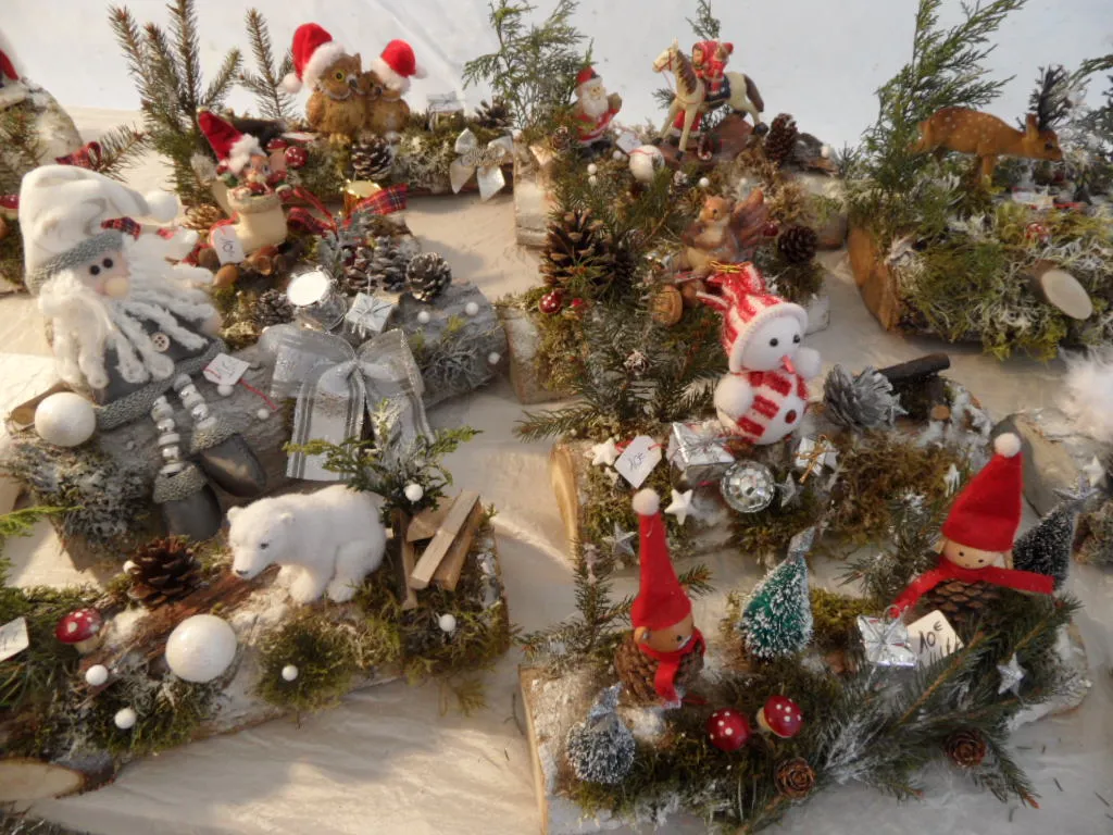 Marché de Noël à Lucenay-lès-Aix — Marché de Noël
