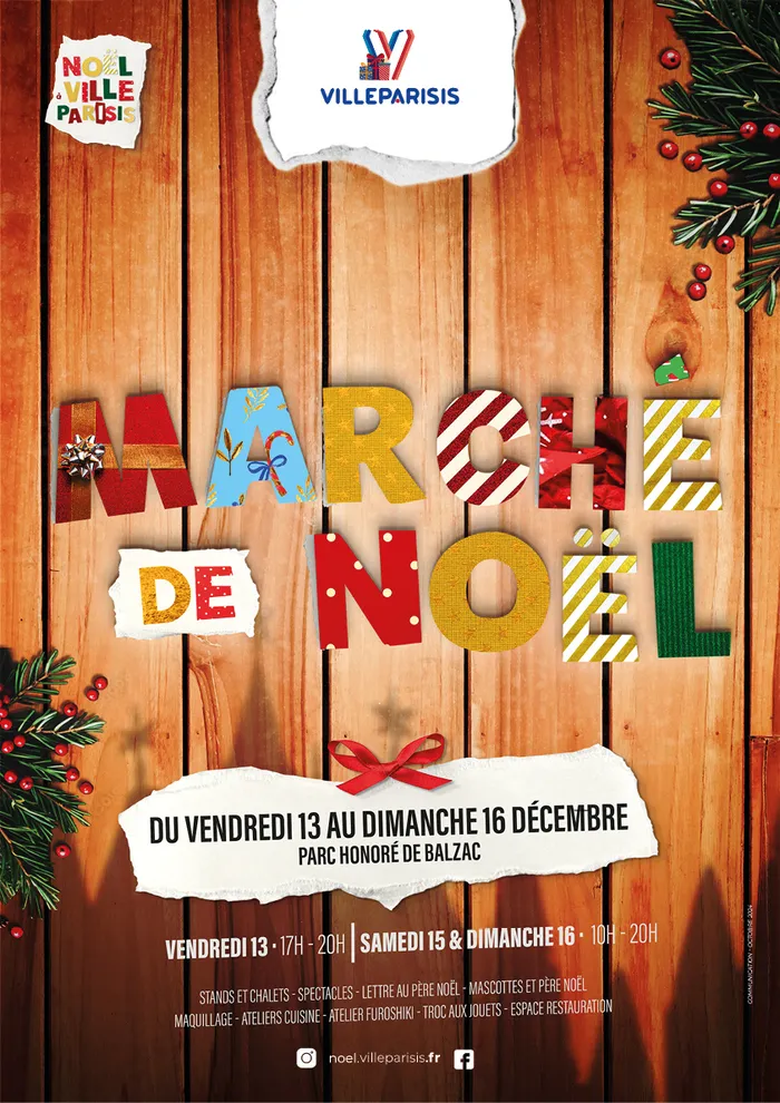 Marché de Noël à Villeparisis — Marché de Noël