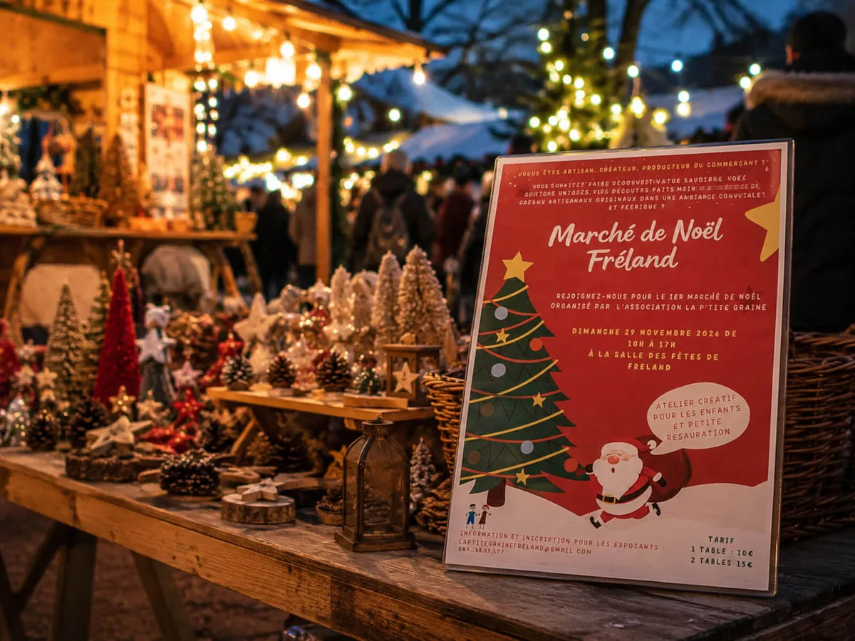Marché de Noël à Fréland — Marché de noël