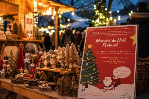 Marché de Noël à Fréland — Marché de noël