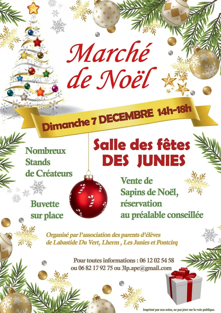 Marché de Noël à Les Junies — Marché de Noël