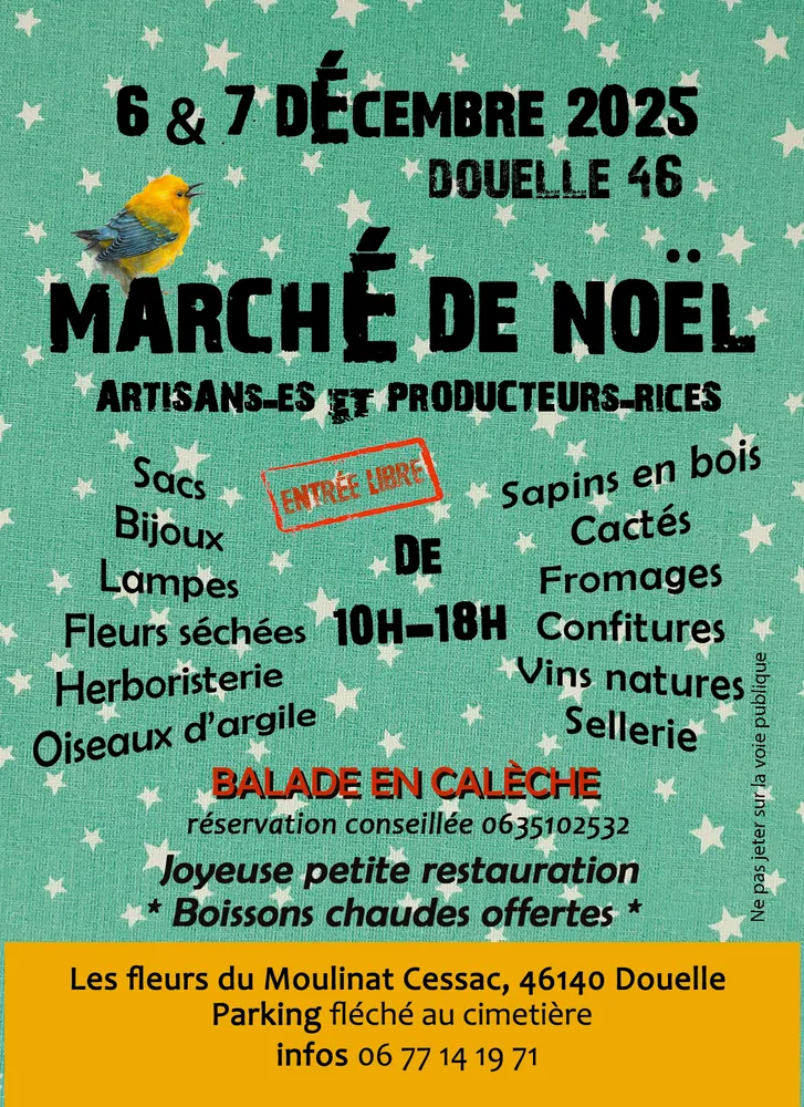 Marché de Noël à Douelle — Marché de Noël à Douelle