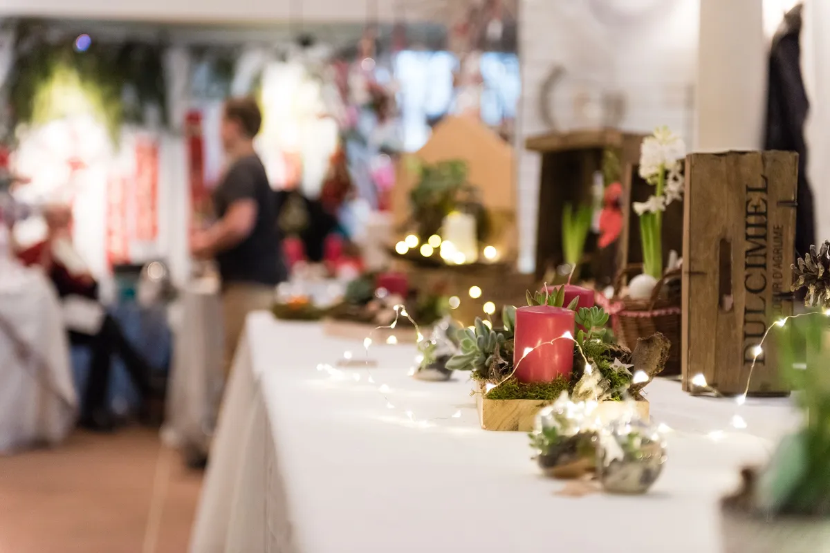 Marché de Noël à Soultz-Haut-Rhin — Féerie de Noël