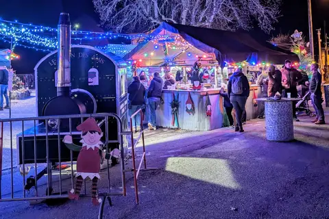 Marché de Noël à La Courtine — Marché de Noël