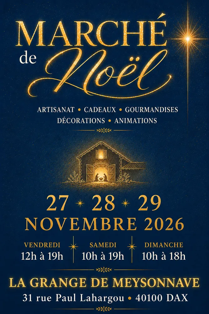 Marché de Noël à Peyrehorade — Marché de Noël