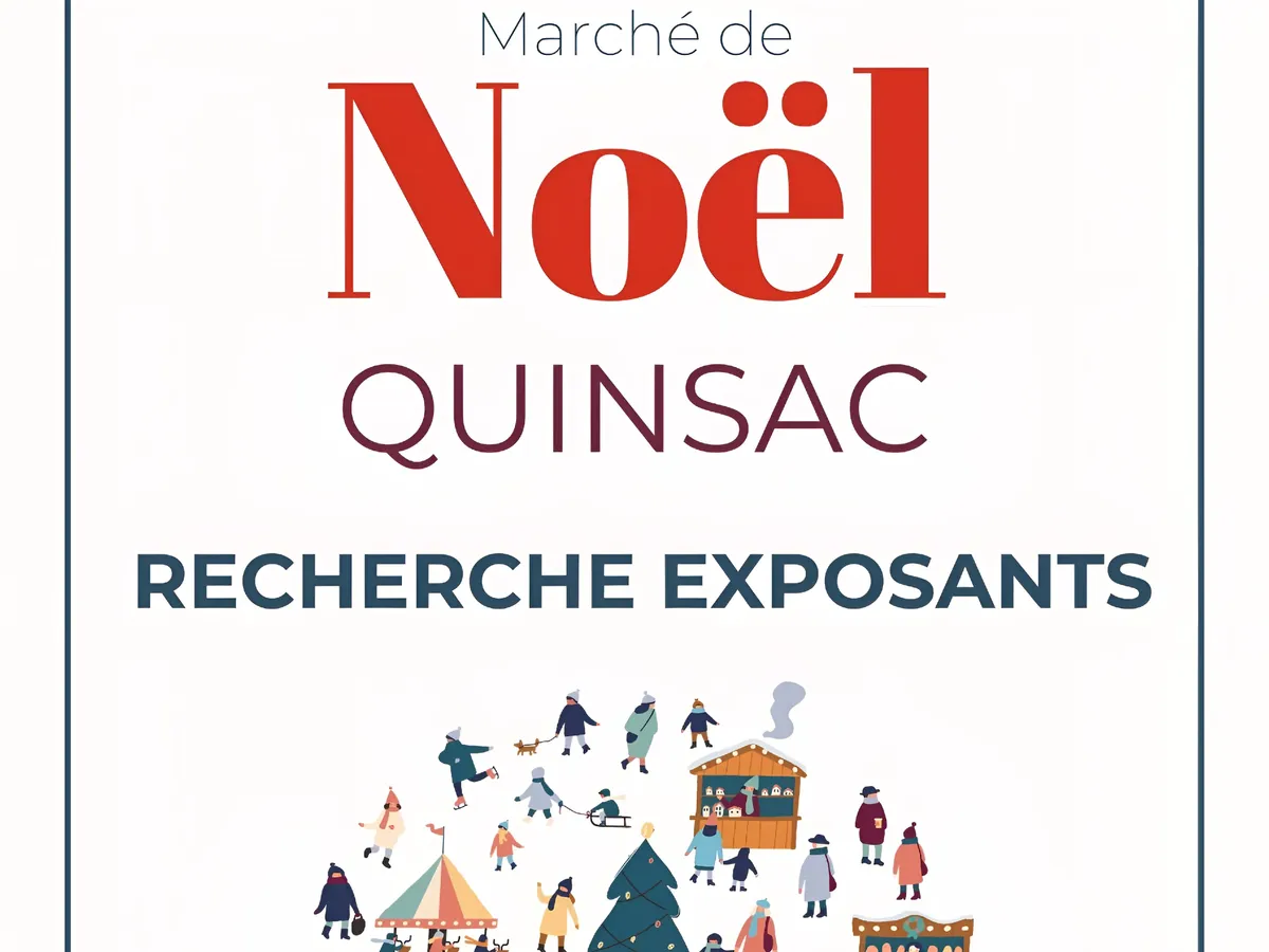 Marché de Noël à Quinsac — Marché de Noël de Quinsac 2026
