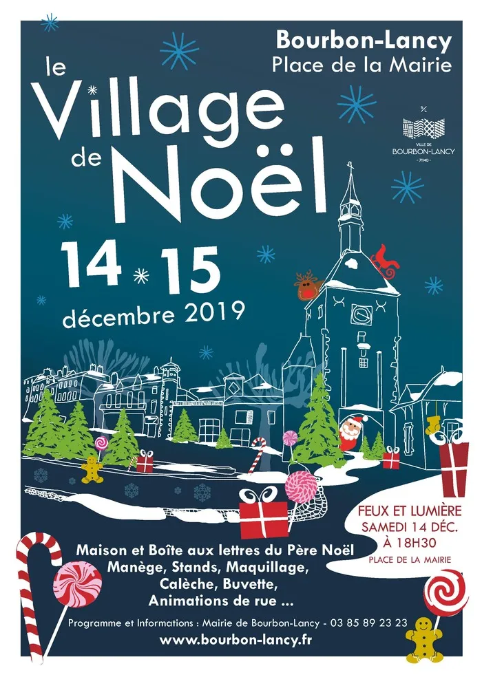 Marché de Noël à Bourbon-Lancy — Village de Noël 2019