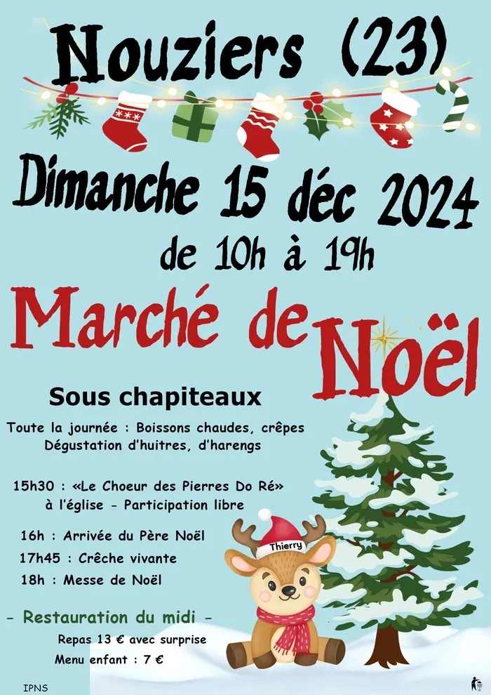 Marché de Noël à Nouziers — Marche de Noel Nouziers