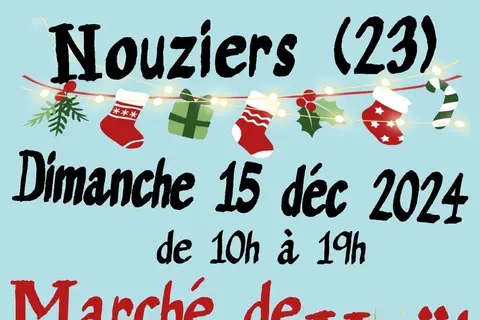 Marché de Noël à Nouziers — Marche de Noel Nouziers