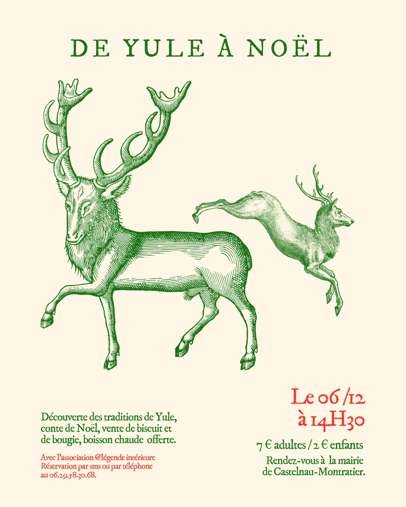 Marché de Noël à Castelnau-Montratier — De Yule à Noël : voyage au cœur des traditions hivernales