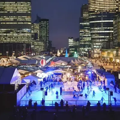 Marché de Noël à Courbevoie — Marché gourmand de Noël de Courbevoie