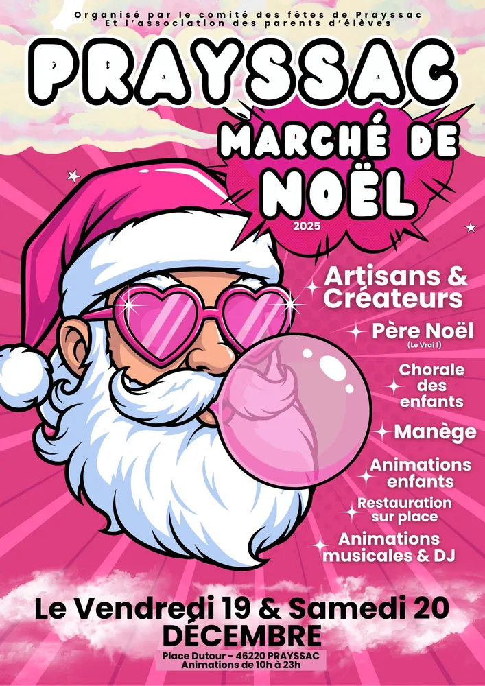Marché de Noël à Prayssac — Marché de Noël de Prayssac
