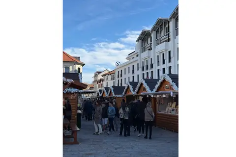Marché de Noël à Saint-Jean-de-Luz — Le village de noël