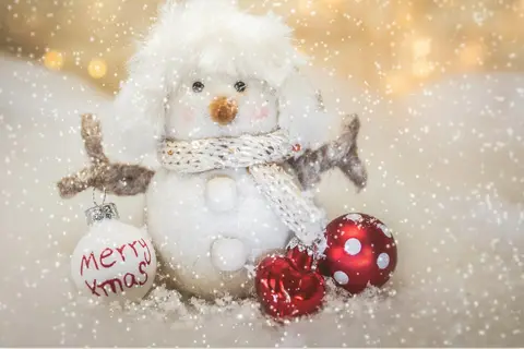 Marché de Noël à Hambye — Lectures d'histoires au marché de Noël