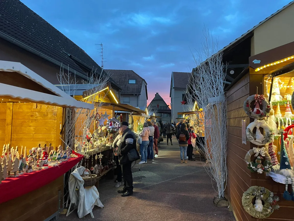 Marché de Noël à Fessenheim — Marché de Noël