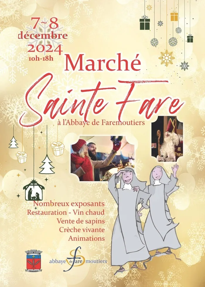 Marché de Noël à Faremoutiers — Marché Sainte Fare
