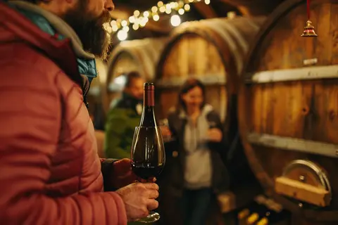 Marché de Noël à Rosheim — Noël au caveau