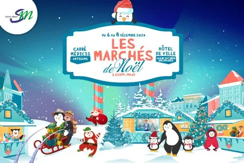 Marché de Noël à Saint-Maur-des-Fossés — Grand marché de Noël des artisans – Carré Médicis