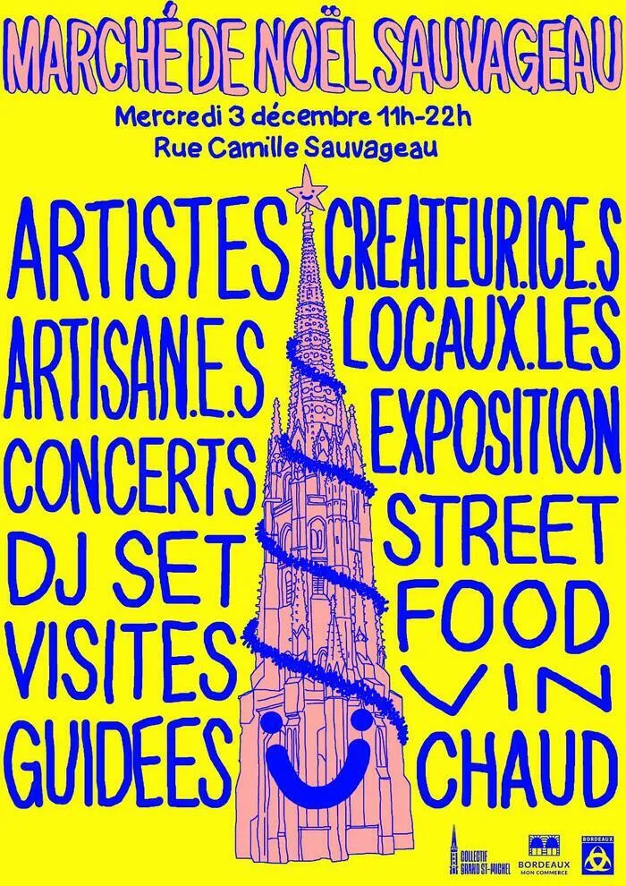 Marché de Noël à Bordeaux — Marché de Noël Sauvageau