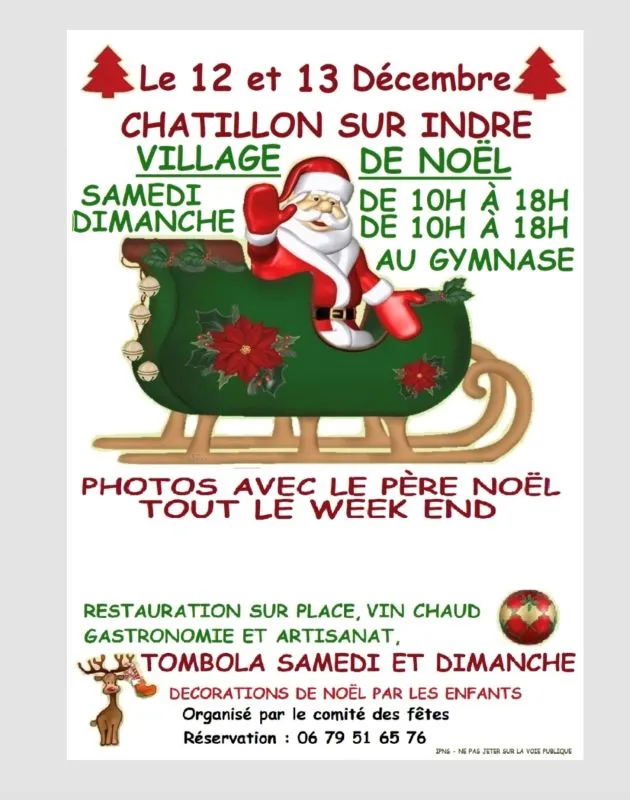 Marché de Noël à Châtillon-sur-Indre — Marché de Noël