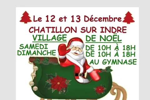 Marché de Noël à Châtillon-sur-Indre