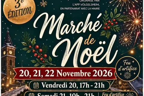 Marchés de Noël dans le Haut-Rhin (68) — Agenda 2026