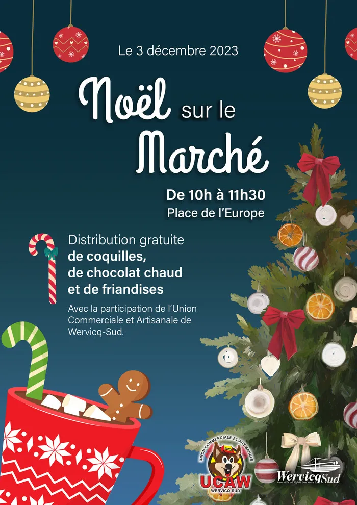 Marché de Noël à Wervicq-Sud — Noël sur le marché