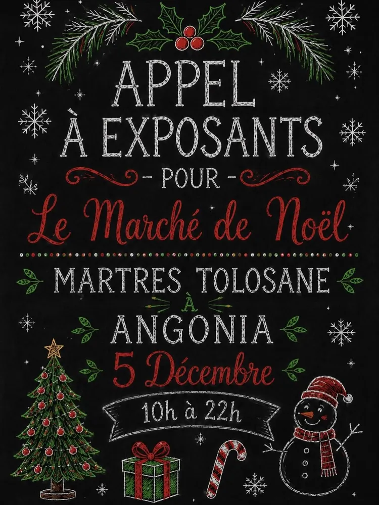 Marché de Noël à Martres-Tolosane — Marché de Noël