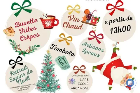 Marché de Noël à Arcambal — Marché de Noël à Arcambal