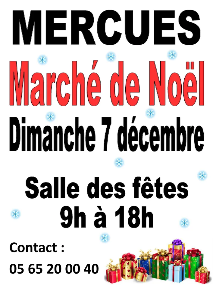 Marché de Noël à Mercuès — Marché de Noël à Mercuès