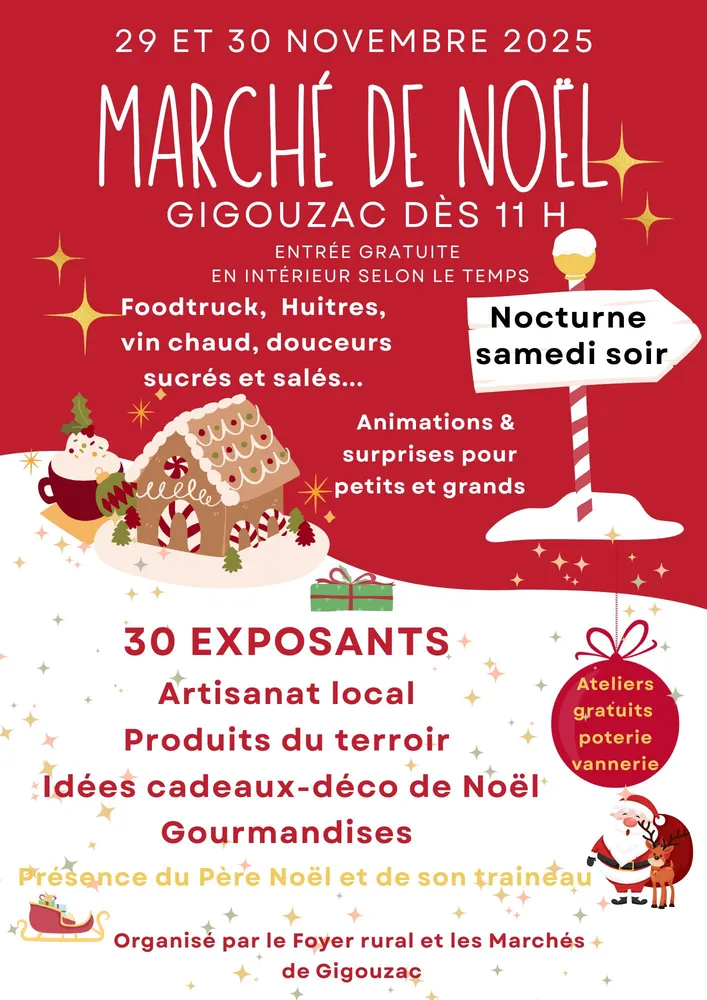Marché de Noël à Gigouzac — Marché de Noël à Gigouzac