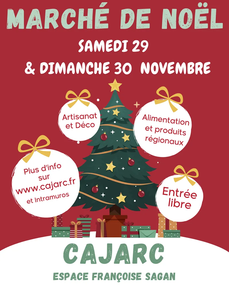 Marché de Noël à Cajarc — Marché de Noël à Cajarc