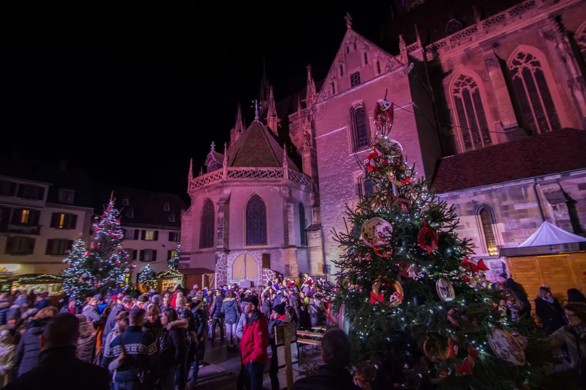 Marché de Noël à Thann — Marché de Noël de Thann