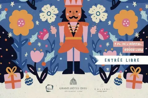 Marché de Noël à Lyon — Marché de Noël Lyon Can Do It au Grand Hôtel-Dieu