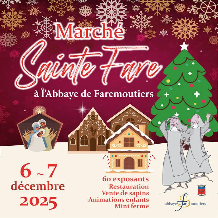 Marché de Noël à Faremoutiers — Marché Ste Fare 2025