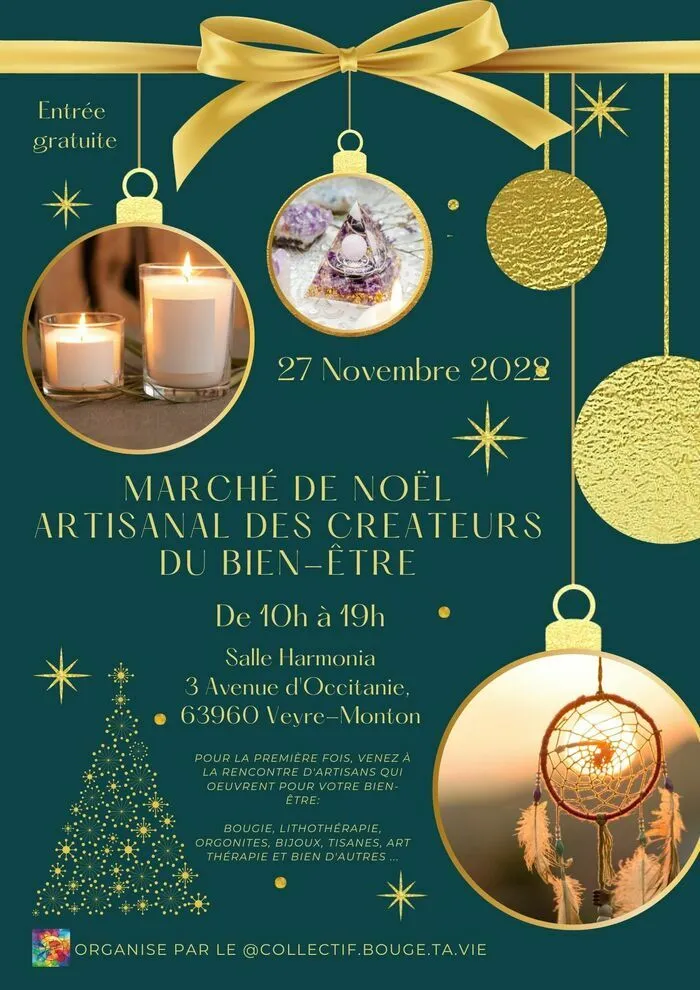 Marché de Noël à Veyre-Monton — Marché de Noël Artisanal des Créateurs du Bien-Être