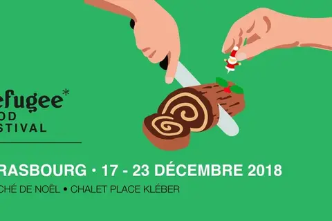 Marché de Noël à Strasbourg — Refugee Food Festival ✱ Marché de Noël de Strasbourg ✱ 2018