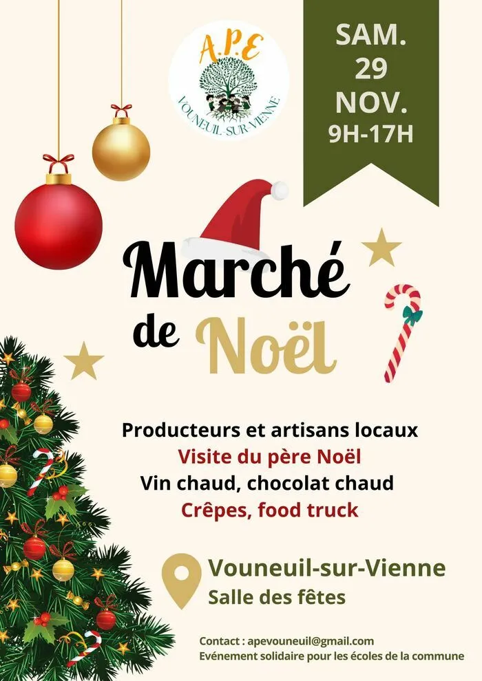 Marché de Noël à Vouneuil-sur-Vienne — Marché de Noël