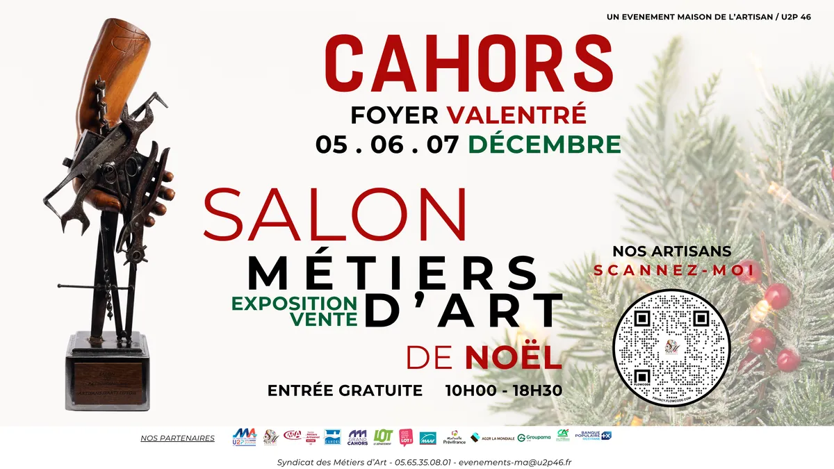 Marché de Noël à Cahors — Salon des Métiers d'Art de Noël