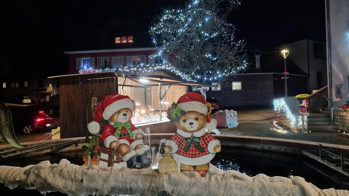 Marché de Noël à Mittelwihr — Marché de Noël