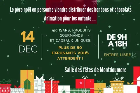 Marché de Noël à Montdoumerc — Marché de Noël à Montdoumerc