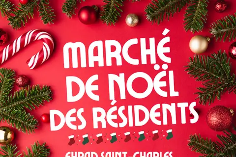 Marché de Noël à Gondrecourt-le-Château — Marché de Noel des résidents