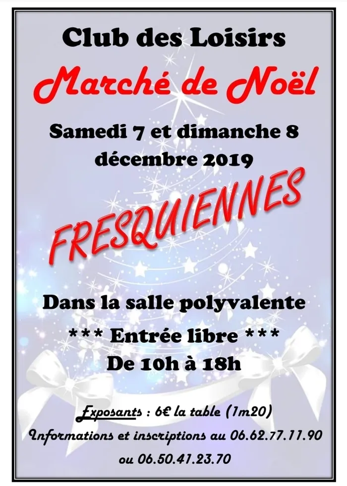 Marché de Noël à Fresquiennes — Marché de Noël à Fresquiennes