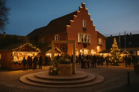 Marché de Noël à Griesheim-près-Molsheim — Marché de Noël solidaire